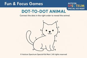 Dot-to-Dot Animal – Connect & Reveal