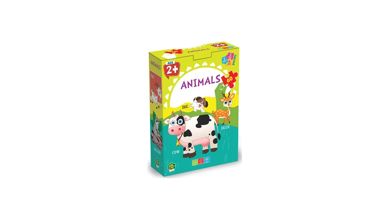 ANIMALS  PUZZLE 60  (LITTLE PUZZLE)