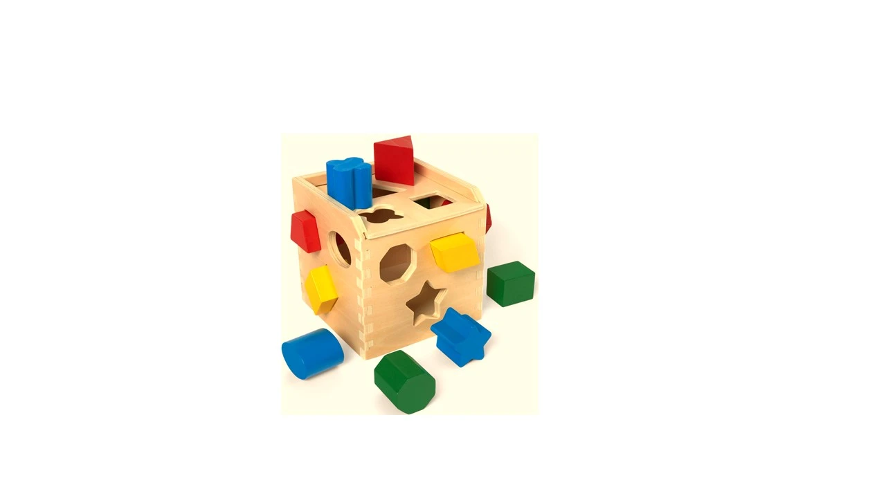 wooden block shape sorter