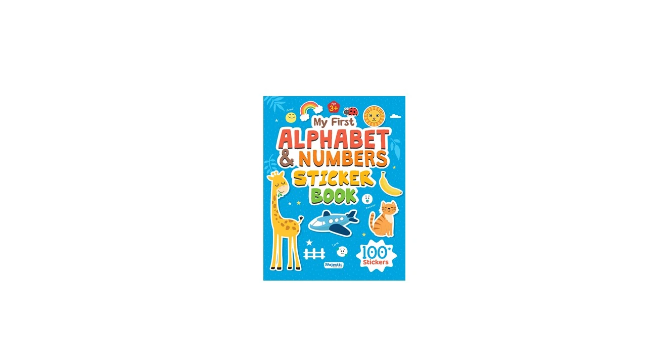 ALPHABET & NUMBER STICKER BOOK