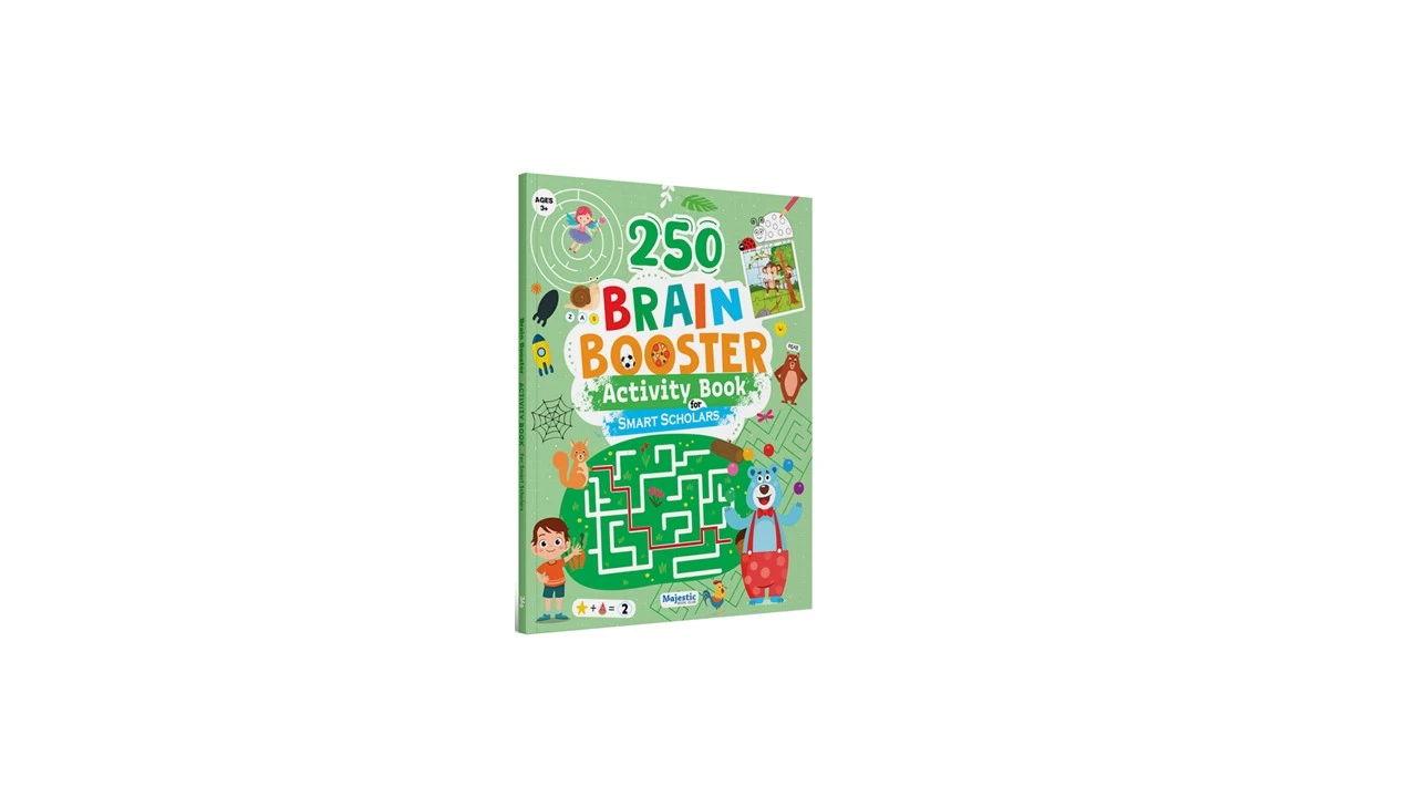 BRAIN BOOSTER ACTIVITY BOOKS