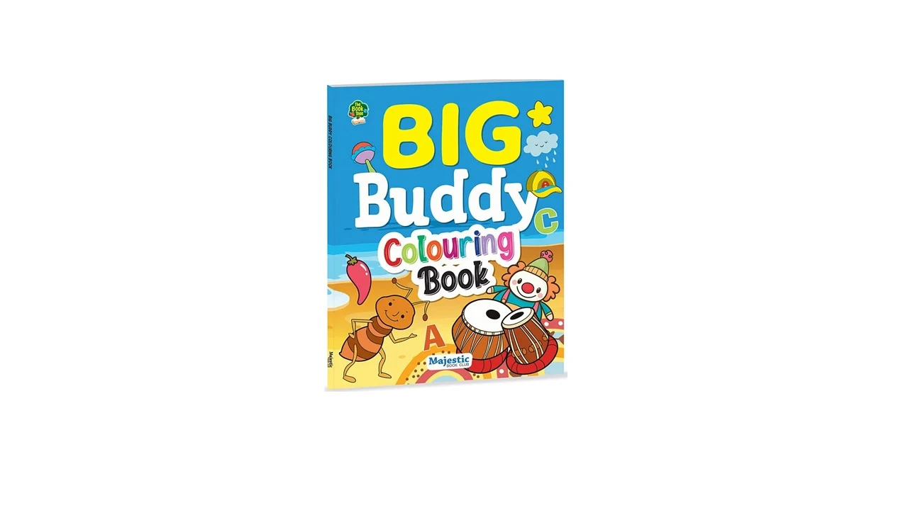 BIG BUDDY COLOURING BOOK