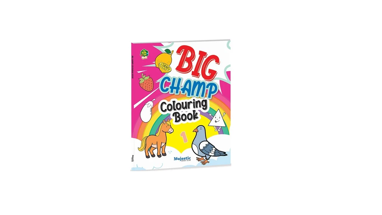 BIG CHAMP COLOURING BOOK