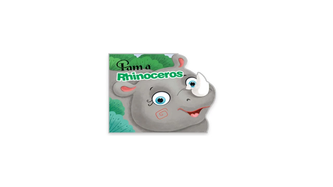 I AM A RHINOCEROS (SHAPED BOARD BOOK)