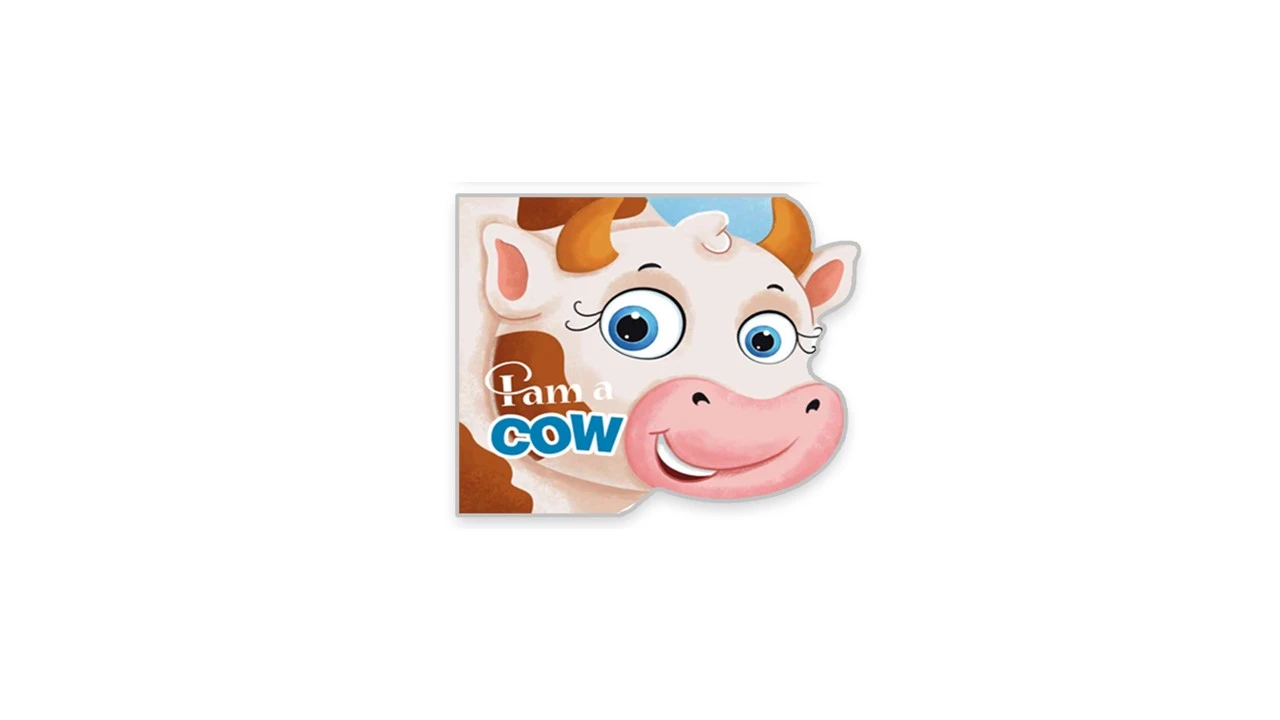 I AM A COW (SHAPED BOARD BOOK)