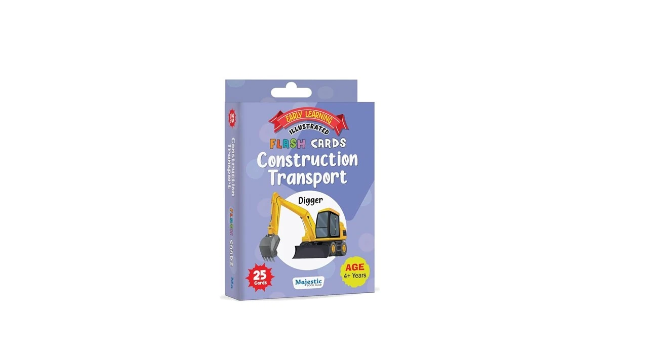 FLASH CARD CONSTRUCTION TRANSPORT