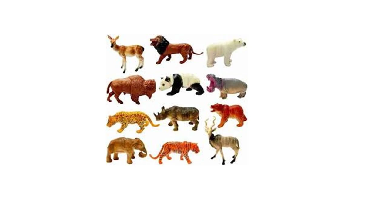 ANIMAL KINGDOM 12 PCS BIG