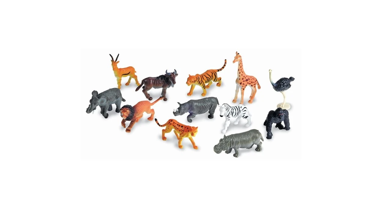 ANIMAL KINGDOM 12 PCS SMALL