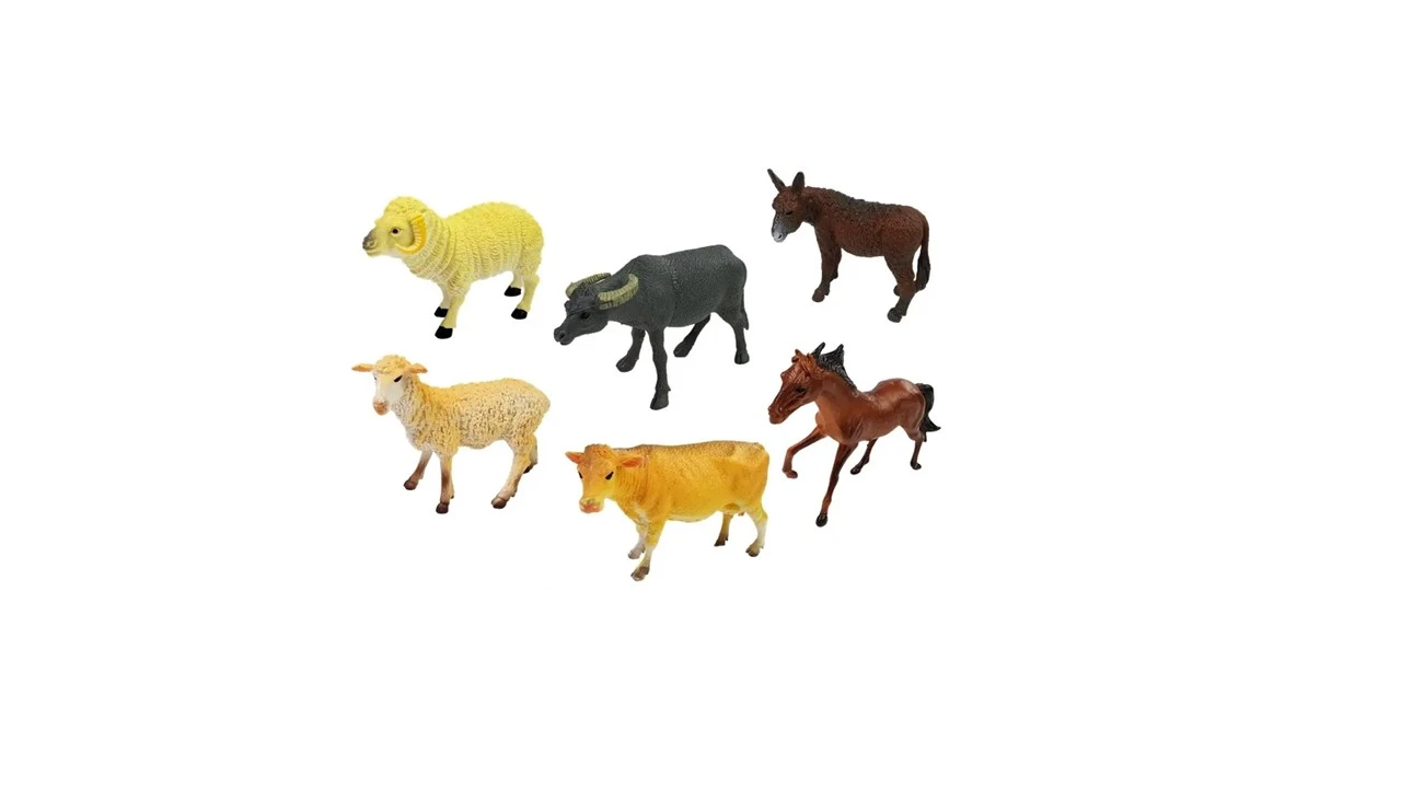 FARM ANIMAL 6 PCS