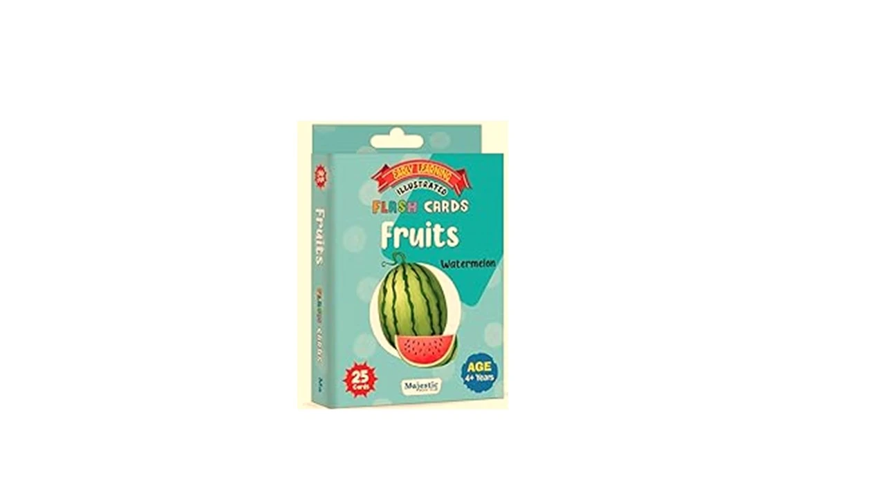 FLASH CARD FRUITS BT