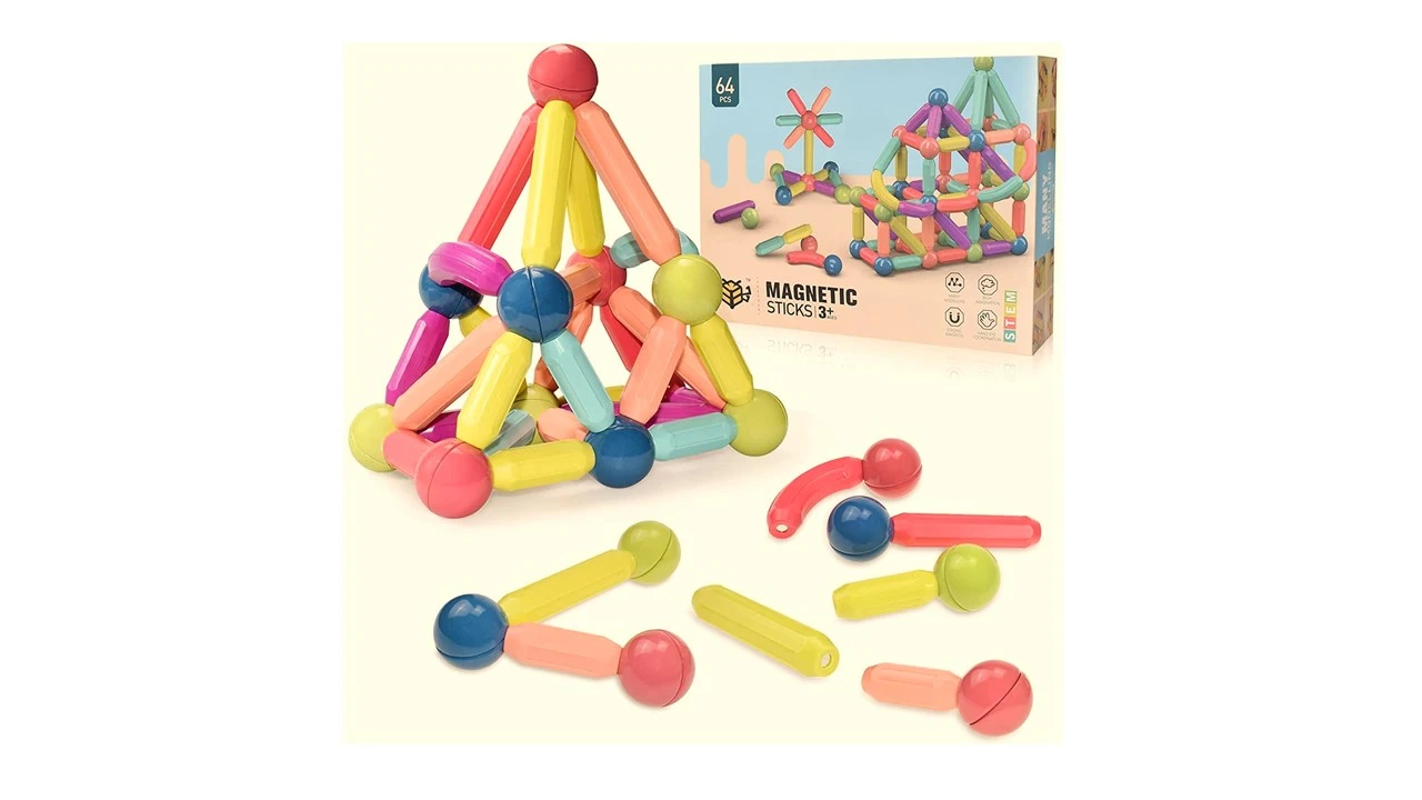 MAGNETIC BLOCK  64PCS BOX