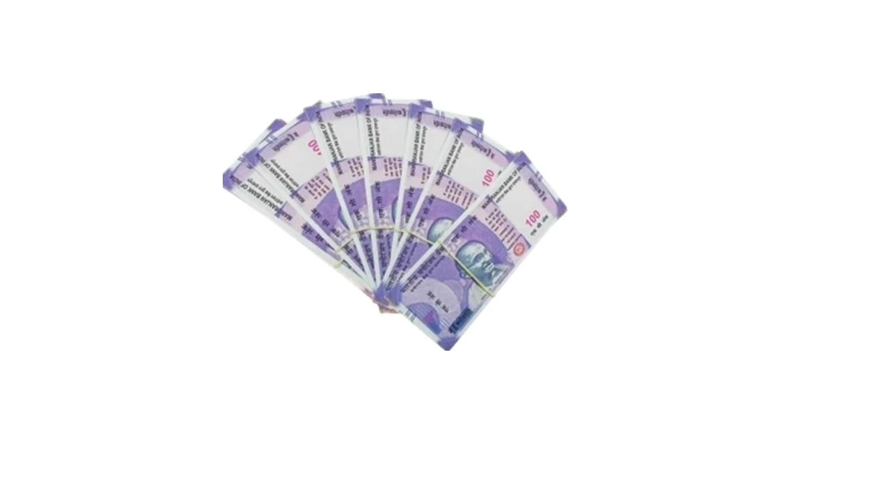 PAPER DUMMY 100 RUPEES NOTE
