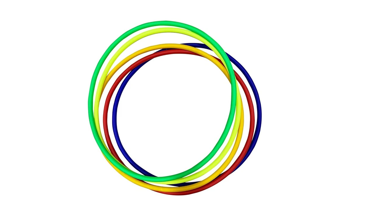 HULA HOOP SET OF 5Pcs