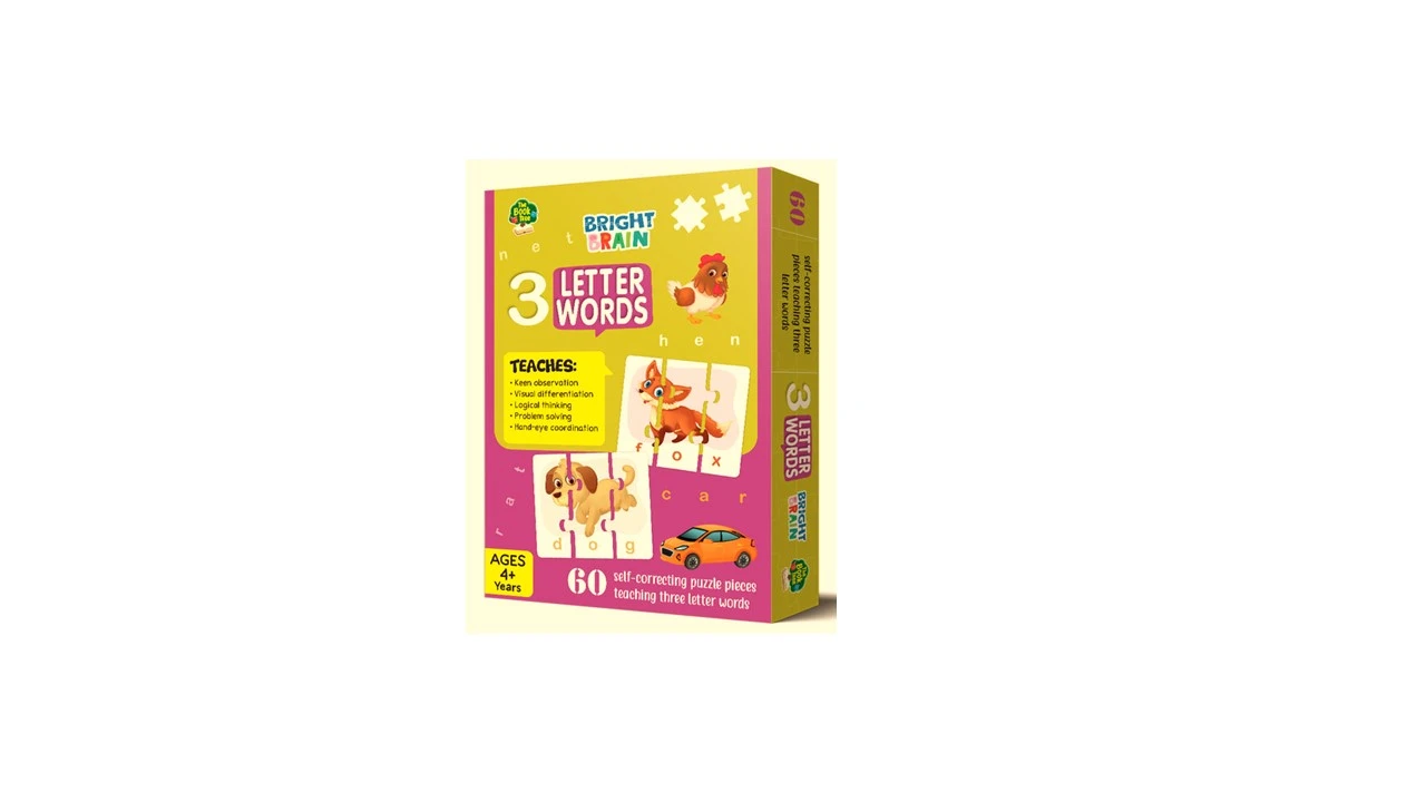 BRIGHT BRAIN PUZZLE BOX 3 LETTERS (BT)