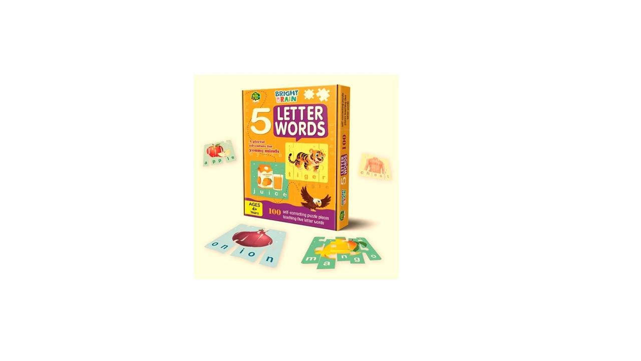 BRIGHT BRAIN PUZZLE BOX 5 LETTERS (BT)