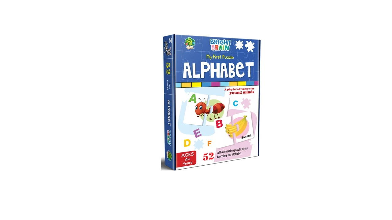 BRIGHT BRAIN PUZZLE BOX ALPHABET  (BT)