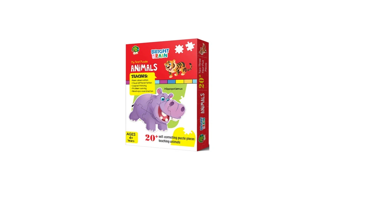 BRIGHT BRAIN PUZZLE BOX ANIMAL (BT)