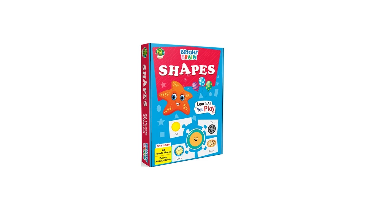 BRIGHT BRAIN PUZZLE BOX SHAPES